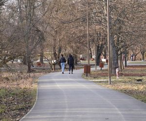 Mieszkańcy Lublina poczuli wiosnę. Na termometrach było ponad 20 stopni! Wiosenna odsłona Parku Ludowego w obiektywie