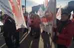 Protest w Katowicach. Tysiące związkowców na ulicach. Padły mocne słowa o „zbrodniczej ideologii”