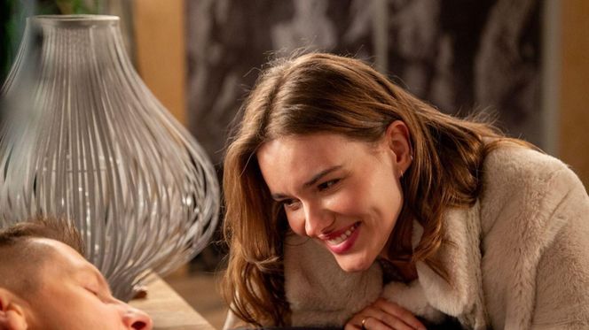 M jak miłość odc. 1868. Franka (Dominika Kachlik), Paweł (Rafał Mroczek)