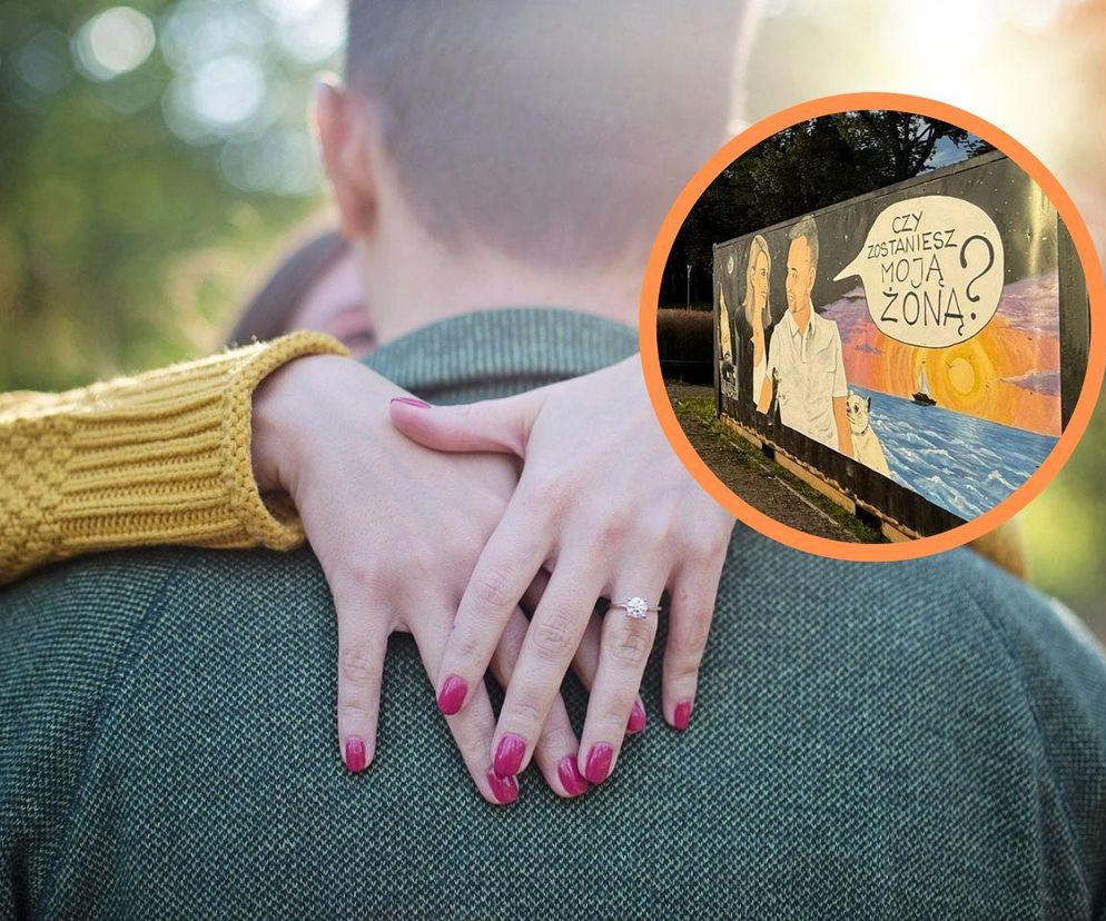 Niezwykłe oświadczyny w Gdyni. Romantyczny gest podbił serca internautów!