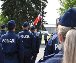 Nowi funkcjonariusze podkarpackiej policji. Złożyli honorową przysięgę