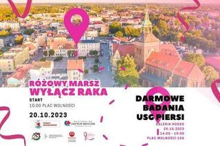 W Białogardzie odbędzie się Różowy Marsz Wyłącz Raka i badania usg