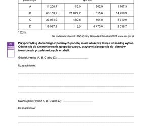 Matura próbna 2024 geografia