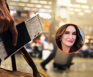 Zapomniana Caitlyn Jenner widziana na lotnisku. Kto jej towarzyszył?!