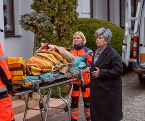 Na Wspólnej odc. 4033. Juliusz (Daniel Olbrychski), Sabina Szulc (Małgorzata Duda-Kozera)