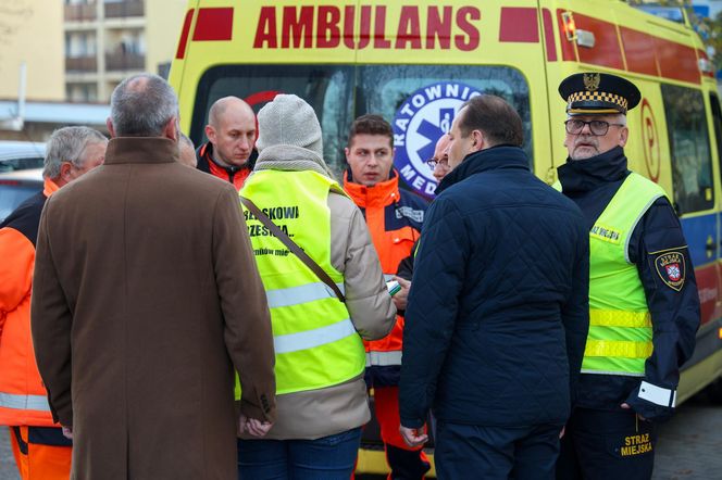 Wielka ewakuacja we Wrześni. Ponad 360 osób musiało opuścić swoje mieszkania! [ZDJĘCIA]