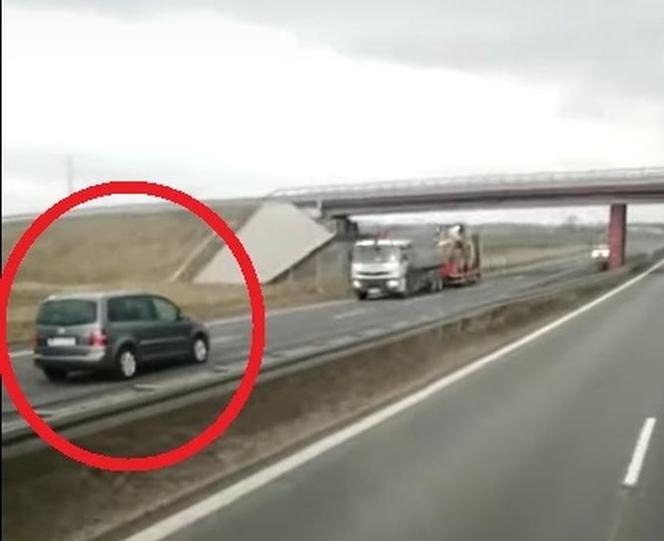 Obwodnicą Ostrowa Wielkopolskiego pod prąd! Jechał tak przez 13 km! [WIDEO] 