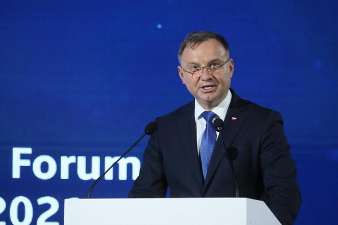 Prezydent Andrzej Duda na Warsaw Security Forum