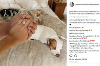 Joanna Krupa zaręczona