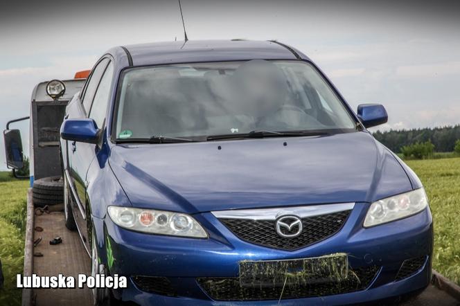 Dramatyczny pościg w Lubuskiem. Policjanci ostrzelali skradziony samochód