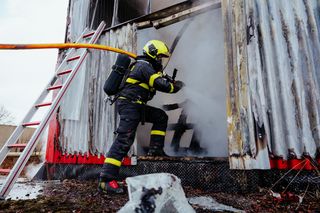 Pożar skateparku w Karwinie. Młody Polak podejrzany o podpalenie