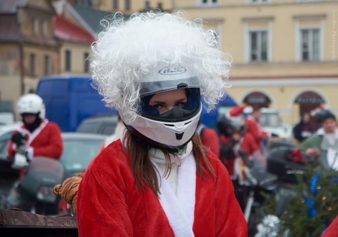 MotoMikołaje na ulicach Lublina! Odwiedzili dzieci w szpitalach