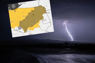 Burze nad Warmią i Mazurami. Ostrzeżenia IMGW dla całego regionu