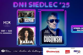 W ramach Dni Siedlec 2025 na 14 września zaplanowano trzy koncerty!