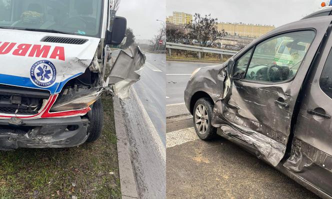 Poznań: Wypadek z udziałem karetki! "Ku przestrodze"