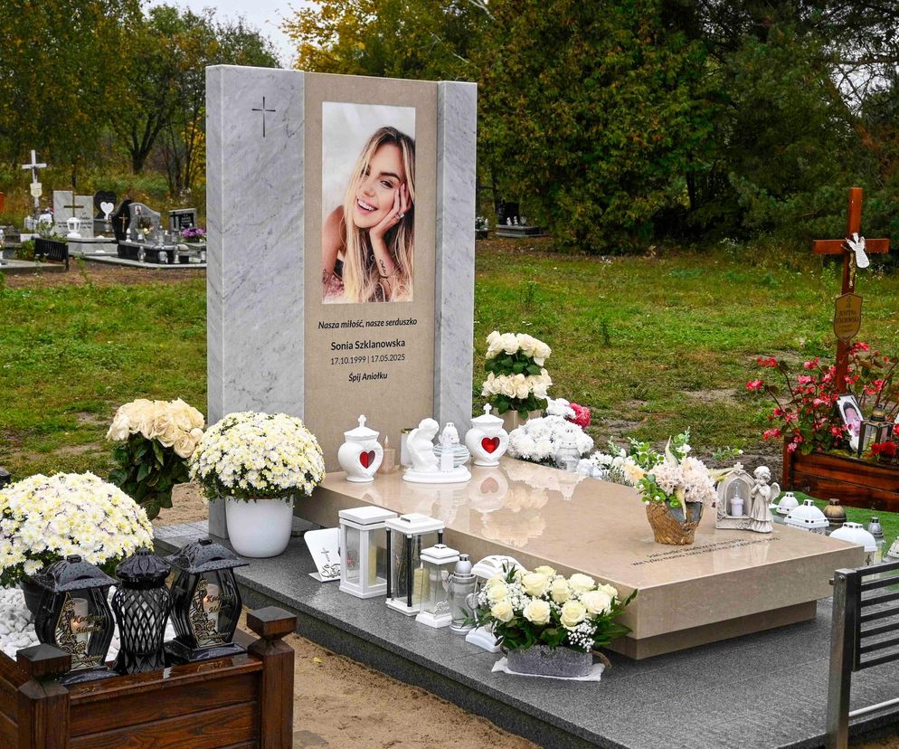 Tak wygląda grób Soni Szklanowskiej