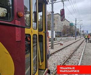 Koniec utrudnień na Grójeckiej. Tramwaje wracają na tory! Znamy datę