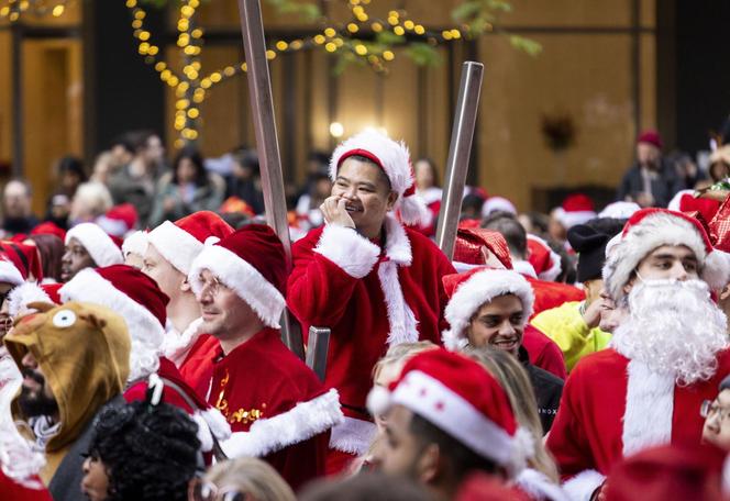 SantaCon w Nowym Jorku. Tysiące Mikołajów na ulicach miasta