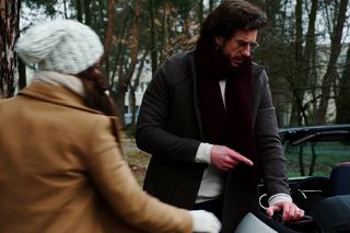 M jak miłość odc. 1865. Kasia (Paulina Lasota), Mariusz (Mateusz Mosiewicz)