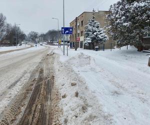 Starachowice zasypane śniegiem