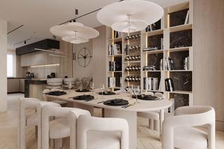 Luksusowe wnętrza w beżach