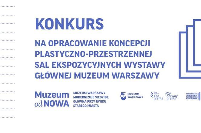 Konkurs na projekt ekspozcycji Muzeum Warszawy