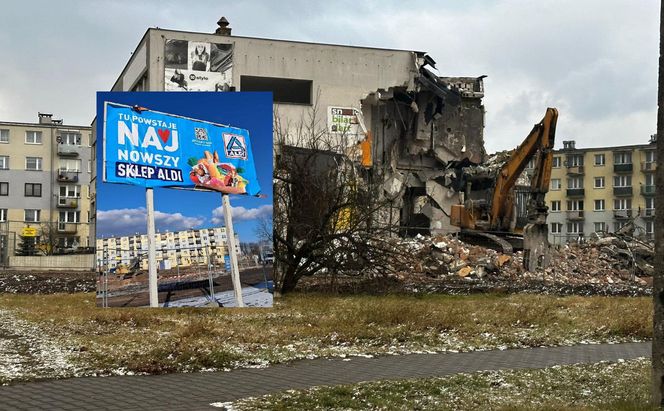 Budowa sklepu ALDI w Skarżysku-Kamiennej