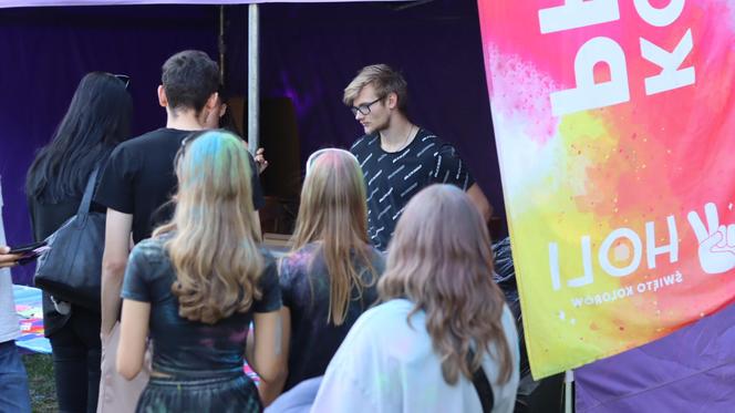 Zakończenie wakacji z Holi Święto Kolorów na Słonecznym Wrotkowie w Lublinie