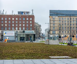 Parking podziemny pod placem Powstańców Warszawy w Warszawie