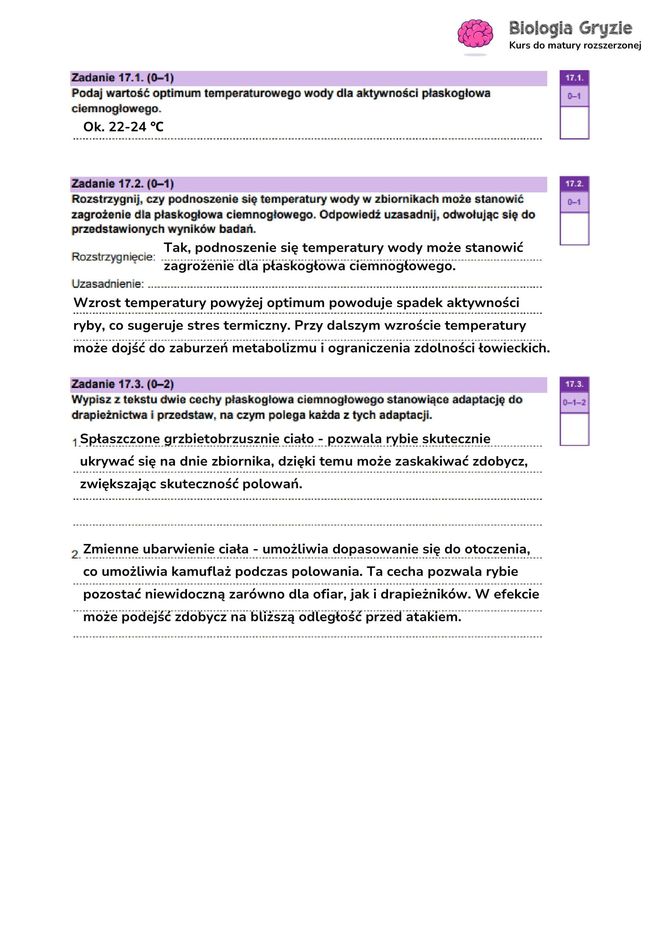 Matura 2025 - biologia