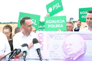 Banknot 1000 zł z wizerunkiem Glapińskiego? Zaskakująca propozycja PSL