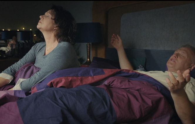 M jak miłość, odcinek 1851. Marysia (Małgorzata Pieńkowska), Artur (Robert Moskwa)