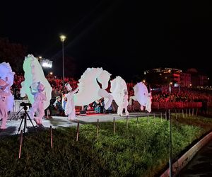 Małopolskie Królewskie Widowisko na Wiśle w ramach 24. Parady Smoków