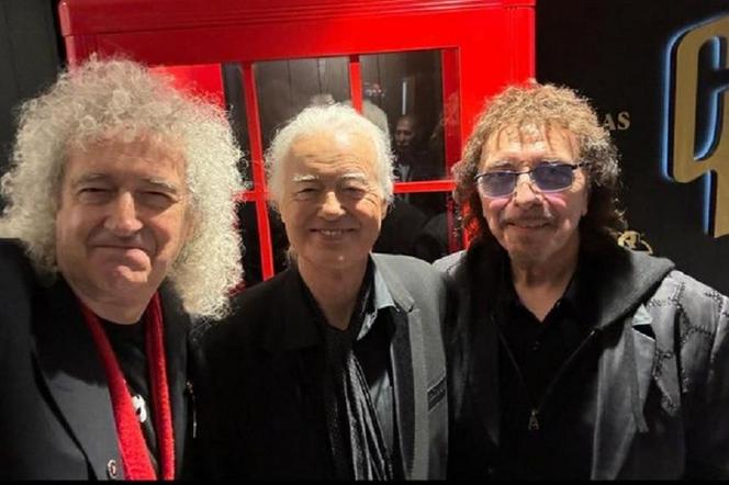 Jimmy Page, Brian May i Tony Iommi razem! Legendarni gitarzyści wzięli udział w szczególnym zdarzeniu