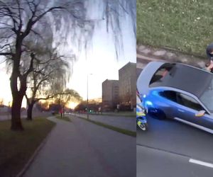 Szalony pościg ulicami Krakowa