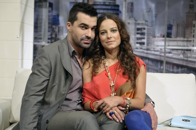 Wojciech Medyński (Marian Manuel Otręba w Pierwszej miłości), Anna Mucha w spektaklu Single i Remiksy