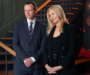 Barwy szczęścia, odcinek 3267. Karolina (Marta Dąbrowska), Bruno (Lesław Żurek)