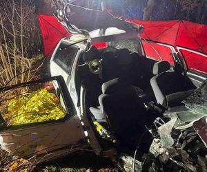 16- i 17-latka nie żyją! Ich kolega rozbił się o drzewo. Nocna makabra w Kurowie