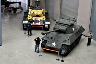 Czołg Tygrys M46 Patton i niszczyciel czołgów M18 Hellcat