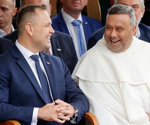 Prezydent na dożynkach.