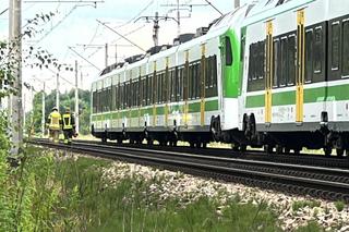 Wszedł na tory, maszynista nie zdążył zahamować. Ratownicy nie mogli jużn iczego zrobić