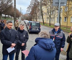 Protest pracowników wodociągowych w Poznaniu