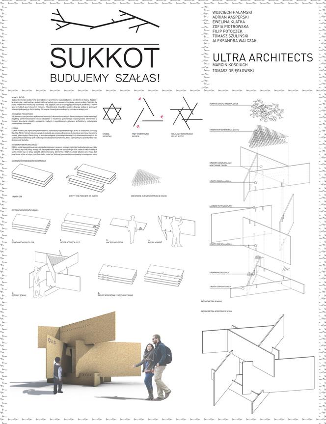 Ultra Architects. Sukkot. Budujemy szałas! 