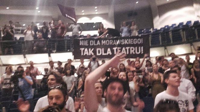 Protest w Teatrze Polskim