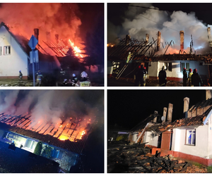 Szeplerzyzna: Pożar domu wielorodzinnego. 6 rodzin bez dachu nad głową