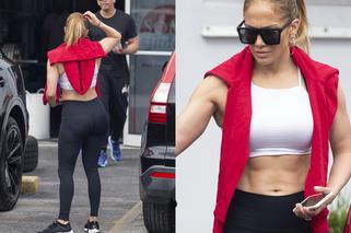 Jennifer Lopez gotowa na Super Bowl. Widzieliście jej sześciopak?! [ZDJĘCIA]
