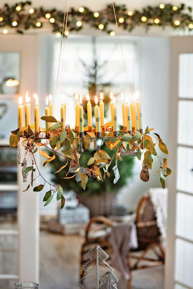 Bożonarodzeniowe dekoracje w stylu skandynawskim