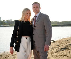 Barwy szczęścia, odcinek 3266. Karolina (Marta Dąbrowska), Bruno (Lesław Żurek)