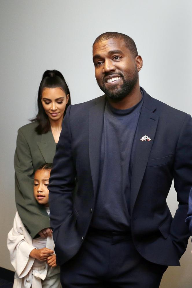 Kim Kardashian, Kanye West i North West