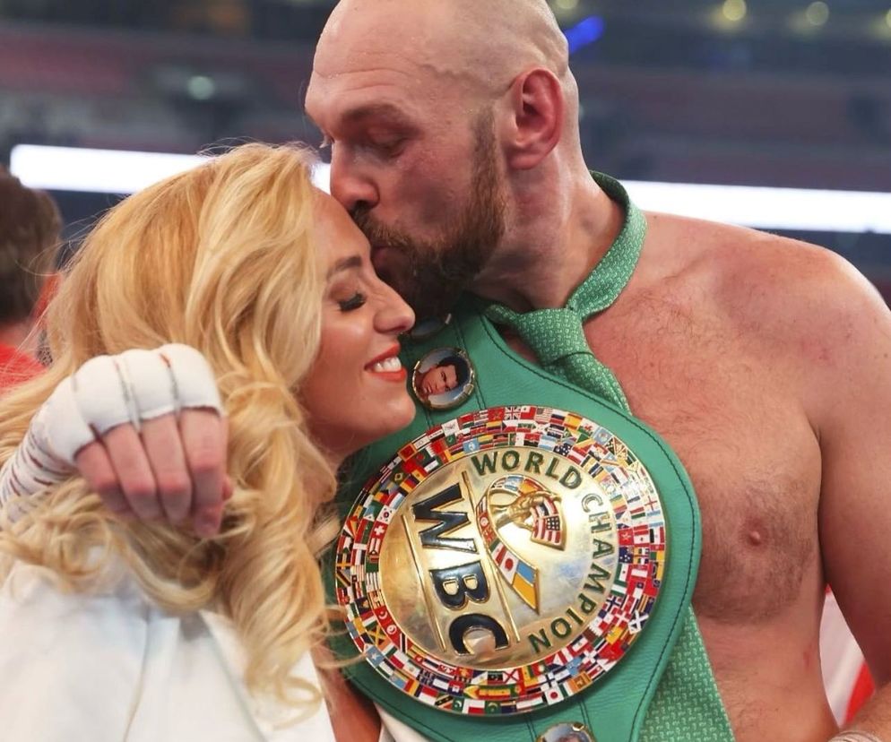 To ona wspiera Tysona Fury'ego. Oto jego żona, Paris Fury